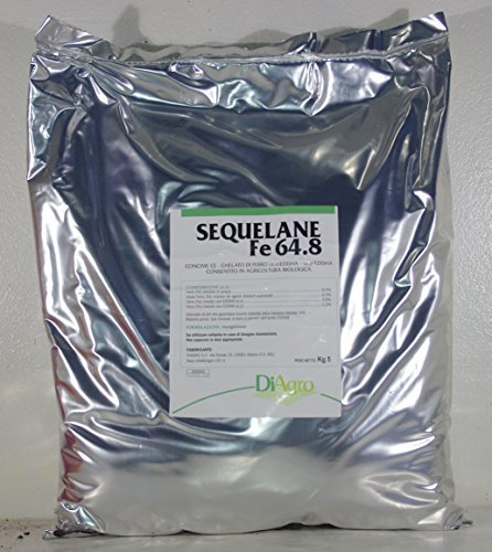 CONCIME A BASE DI FERRO CHELATO SEQUELANE FE 64.8 IN CONFEZIONE DA 5 KG