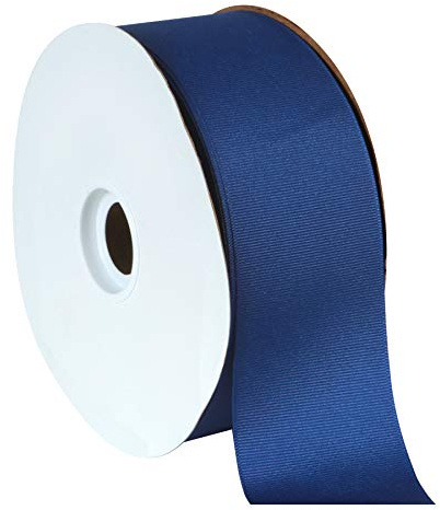 Berwick Offray 2.25 Grosgrain Ribbon, Century Blue, 50 Yards