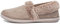 Skechers Women's Cozy Campfire - Team Toasty Low Top Slippers, Beige Dark Taupe Microfiber Suede Faux Fur Line Dktp, 7 UK