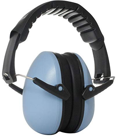 Viwanda Bonn Reihe Kapselgehörschutz blau - Kinder Gehörschutz mit verstellbarem Kopfbügel für Lärm bis SNR 26.2dB - Hörschutz mit geringem Gewicht für Jugendliche & Erwachsene Earmuff