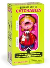 Exploding Kittens Catchables #1: Lumber Cat & Donut Cat, Collectible Toy Tossing Games for Adult & Kids Ages 8+, Fun Family Games, Ideal for Party & Travel