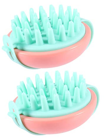 DRESSOOS Ensemble De Brosses De Bain En Silicone Exfoliantes Et Nettoyantes Pour Le Cuir Chevelu