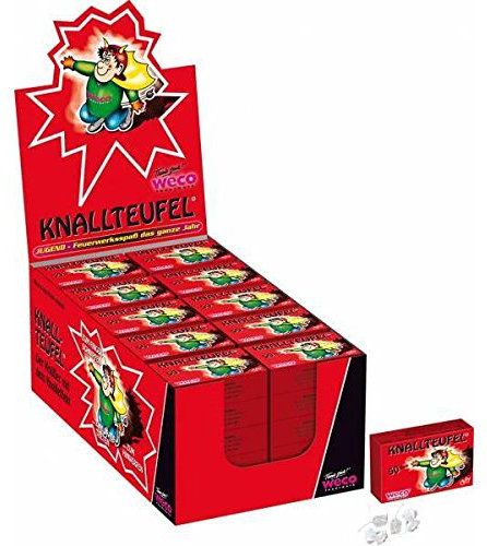 WECO 1205 Knallteufel 1000 Knallerbsen Knaller Feuerwerk Kinderfeuerwerk