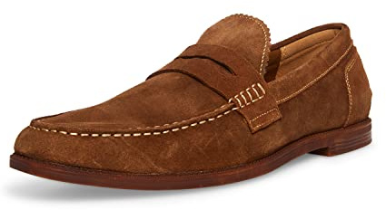 Steve Madden Herren Ramsee Penny Loafer, Tabakfarben, 42 EU