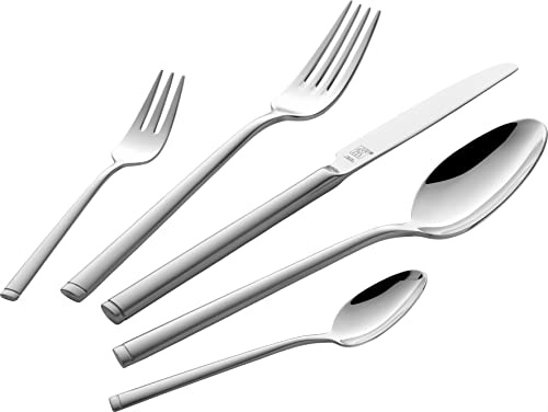 ZWILLING - Juego de 68 cubiertos de mesa para 12 personas, acero inoxidable 18/10 de, mate, serie Senses