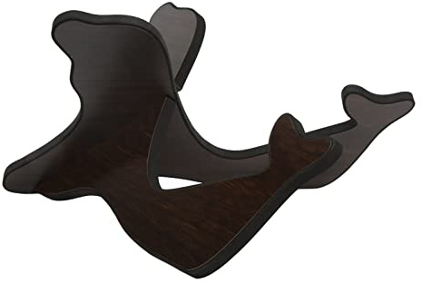 2st Ukulele Stativ Komposit Ukulele Ställ, Ukulele Träfäste Trä Gitarr Display Ställ Gitarrfäste för Stränginstrument (Svart)