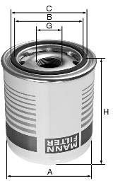 cartuccia essiccatore. sistema ad aria compressa MANN 65003349