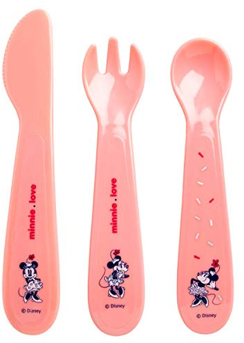 babyCalin - Disney Minnie Besteck-Set, 3-teilig