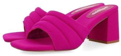 GIOSEPPO Sandalias Fucsia DE TACÓN DESTALONADAS para Mujer BUCODA