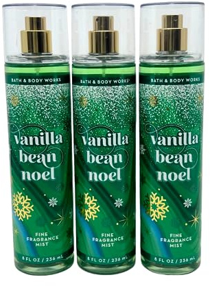 Vanilla Bean Noel Fine Fragrance Mist 8oz - Lot of 3
