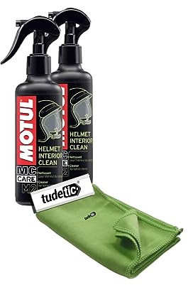 - Kit de 2X Limpiador y Desinfectante + Trapo M2 Helmet Interior Clean 0 KT-104