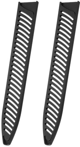 QUARKZMAN 2 Stück Messerschutz, 9,5 Klingenschütze für FleischerbeilKlingenschutz für messer Messerkoffer Universelle Messerabdeckungen Messerscheide für die Küche