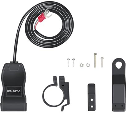 60W Motorcycle Handlebar Phone Power Supply Quick Charges Supports QC3.0 Protocols Suitable For Most Smartphones Tablets