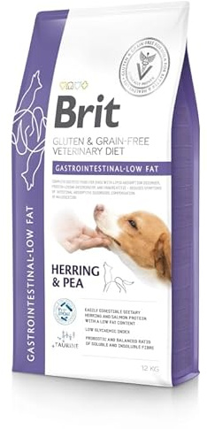 Brit Dieta Perro | Productos Especializados | Precisión En La Formulación | Varias Especialidades | (2Kg, Gastro Low Fat)