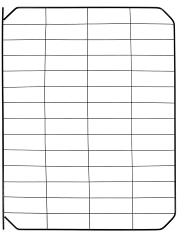 Mikikit 35x45cm Mesh Pet Cage Door for Cats and Dogs, Medium Wire Playpen Fence Panel, Multipurpose Iron Pet Pen Replacement Accessory for Indoor and Outdoor Use