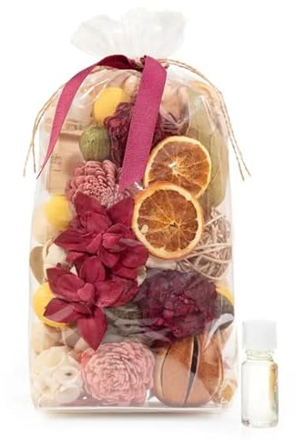 Andaluca - Potpourri Botanical Potpourri Bag & Fragranza Flacone Incluso Forbidden Flower Oasis