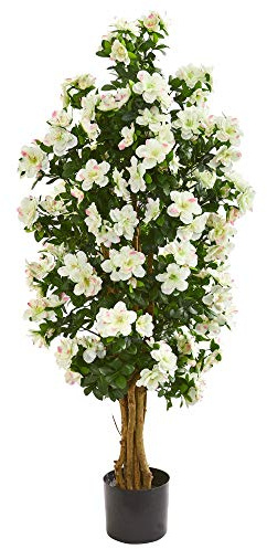 Nearly Natural 57in. Azalea Artificial Tree