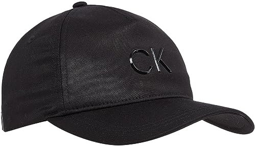 Calvin Klein Damen RE-Lock Inlay BB Cap K60K610996 Kappe, Schwarz (Ck Black), OS