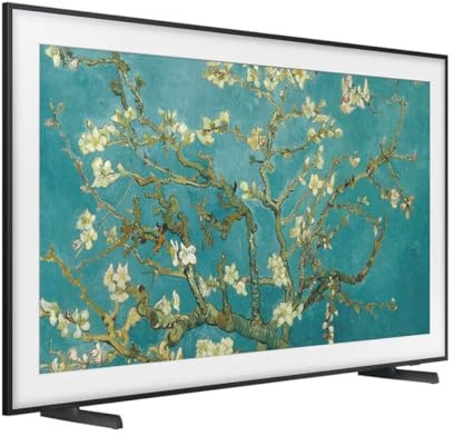 SAMSUNG TV The Frame 2023 55LS03 - Smart TV de 55, Galería de Arte con Display Mate, Marcos Intercambiables, Tecnología Quantum Dot, One Connect y Cable Casi Invisible, Soporte de Pared Slim
