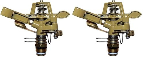 RIEGOLUX 302610 Arroseur Zamak Sectorial D/B (Lot de 2)