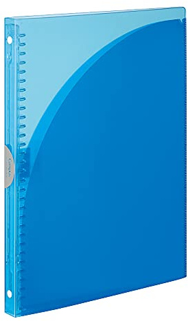 Kokuyo Campus Adapt Slim Binder - A4-30 Rings - Light Blue by Kokuyo