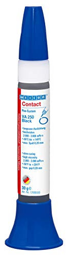 WEICON Contact VA 250 Black Colle cyanoacrylate résistante aux hautes températures 30 g