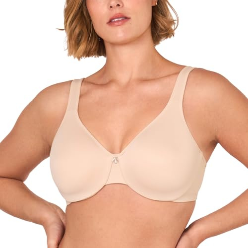 DELIMIRA Minimizer-bh med bygel i plusstorlek Beige 70H