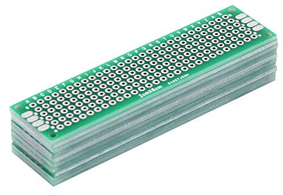 2 x 8 cm universal kretskort dubbelsidig sprayburk prototyper kretskort för /lödning gör-det-själv-elektronik 10 st