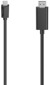 Hama Videokabel, USB-C Stecker auf HDMI-Stecker, Ultra-HD 4K, 1,5 m