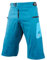 O'NEAL | Kurze Fahrrad-Hose | MTB Mountainbike DH Downhill FR Freeride | Strapazierfähiges Mesh-Material, Stretcheinsätze | Element FR Shorts Hybrid V.22 | Erwachsene | Petrol Blau | Größe 32/48