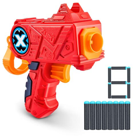 ZURU – XSHOT – Excel – Mikrofon – Pistole Pfeile Schaumstoff – 1 Schuss – Lieferung mit 8 Pfeilen – schießt bis zu 25 Meter – 3613TQ1-22