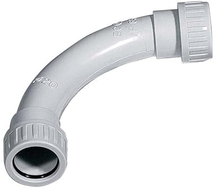 ELETTROCANALI Curve stagne a 90° ip65 per tubo rigido diametro 25-2 pz