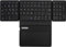 GOWENIC Teclado Bluetooth Plegable, Teclado Inalámbrico con Panel Táctil Grande, Conexión Estable de 10 M, Teclado Ergonómico Recargable para iOS para Android para Windows