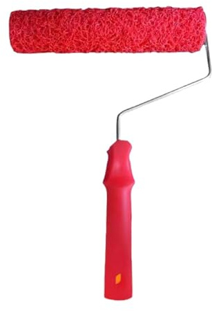 Rullo composto per pareti a secco, pennello per stucco per cartongesso, pennello per rivestire superfici di pareti e soffitti, composto duraturo, facile da usare