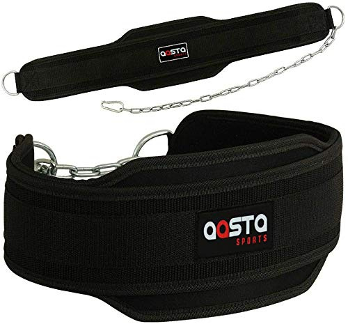 Aasta Dipping Belt body building weight Dip Lifting Chain Exercise Gym Training