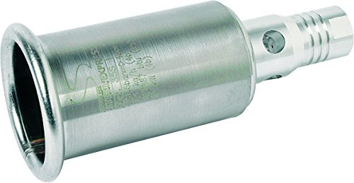 Bruciatore Inox Ø 40, Potenza 35 kW - Accessorio per Saldatrice - Lampada per Saldare - Fondere Metalli - Torcia per Saldare e Sigillare - Pezzi di Ricambio - EXPRESS