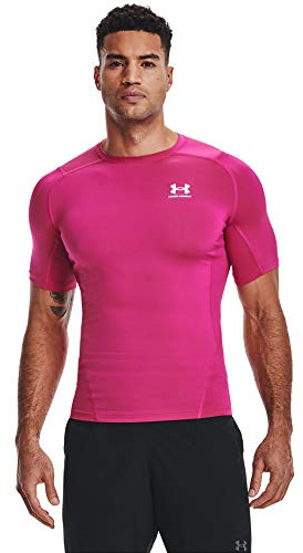 Under Armour - Maglietta a maniche corte a compressione HeatGear, da uomo