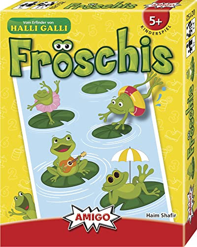 AMIGO 02152 - Fröschis, auf der Empfehlungsliste zum Kinderspiel des Jahres 2022