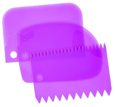 Alipis Kit per La Cottura Forno 15 Pezzi Raschietti per Glassa per Torte Strumenti per Decorare Torte Raschietti per Crema da Forno