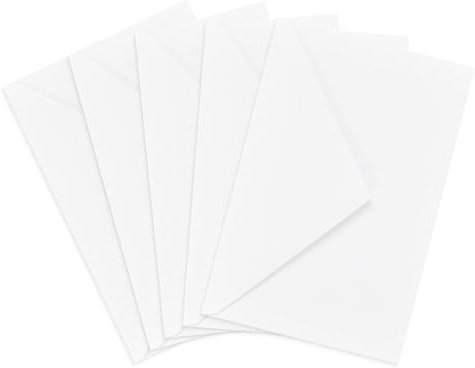 Emerson 100 Umschläge Weiß DIN B6 80g Briefumschläge ohne Fenster B6 Couvertic (gewölbt) haftklebend Geschäftsumschläge Premium Papier Umschläge b6 weiß Briefkuverts weiße Briefhüllen elegant