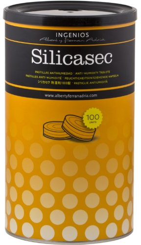 Texturas SilicaSec Alimentos Deshumidificador 100 Cápsulas