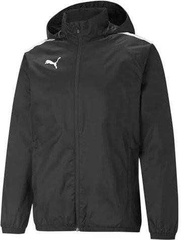 PUMA Herren Teamliga All Weather Jacket Sweater, Puma Black-puma Black, XXL EU