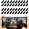 TSHAOUN 40 Pcs Game Finger Sleeve, Touch Screen Daumenhülle Handyspiel Fingerling Atmungsaktive Fingerlinge Spiel Daumen Ärmel Professionelles Gaming-Fingerbett für Männer Frauen (Blau,Rot)