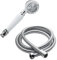 Taps2Traps® Victorian Style Traditional Shower Handset White & Chrome Bathroom Hand Held Or Fits Cradle + High Flow Shower Hose