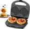 YASHE Double Mini Waffle Maker, Non-Stick Waffle Machine,Cast iron waffle maker, Automatic Temperature Control, Cool Touch Handle