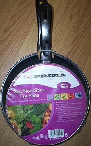 2pc Non Stick Fry Pan Set 8/ 9 Frying