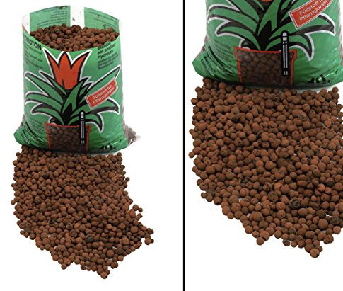 Argile expansée, boules marron, 10 litres d'hydrotone, matériau de remplissage pour cache-pots, pots de fleurs