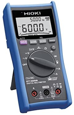 Hioki DT4256 TRMS DMM, 1000V AC/DC, 11 Functions, 10A Direct Input