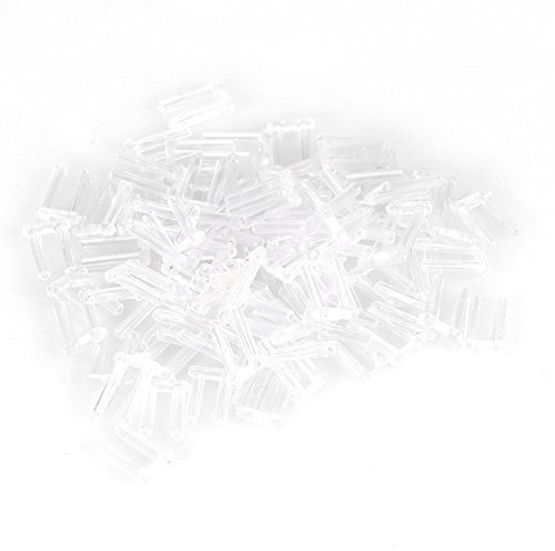 SalmueMangas de compresión de plástico sin armazón, 3 tipos, 100 piezas nuevas fundas de compresión para gafas sin montura y accesorios herramientas, 01#, 1 uds. por paquete, 1.00[set de ]