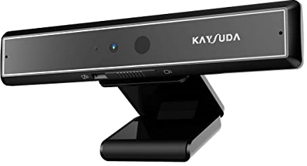 Kaysuda CA20 Face Recognition USB IR Camera for Windows Hello Windows 11, Web Camera Up to 1080P (Entry Level) with Dual Omnidirectional Microphone for Video Conference and Home Office